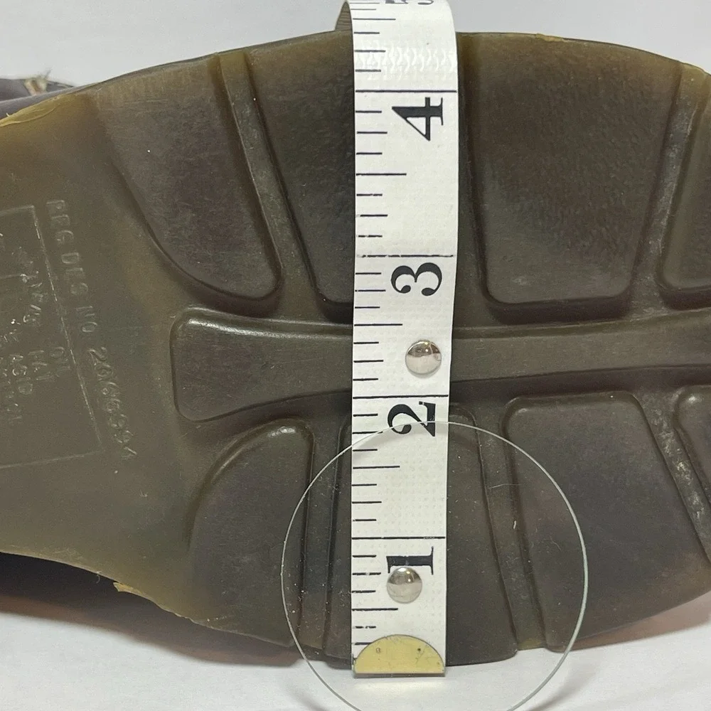 Vintage Dr Martens Booties Womens Size Tag 5 (US-7?), Brown Made in England 8542